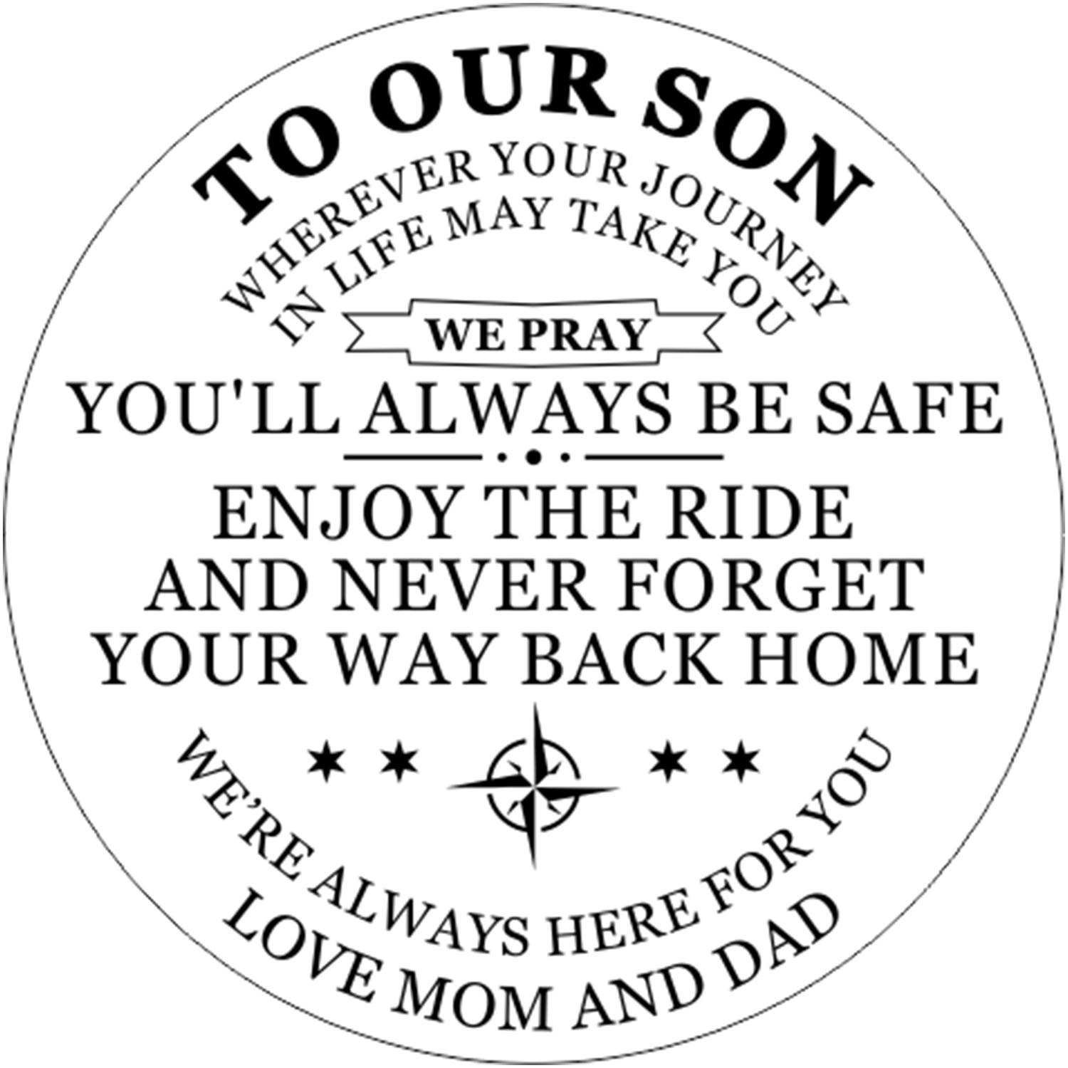 Engraved Wooden Watch for Son - Birthday Gift from Parents