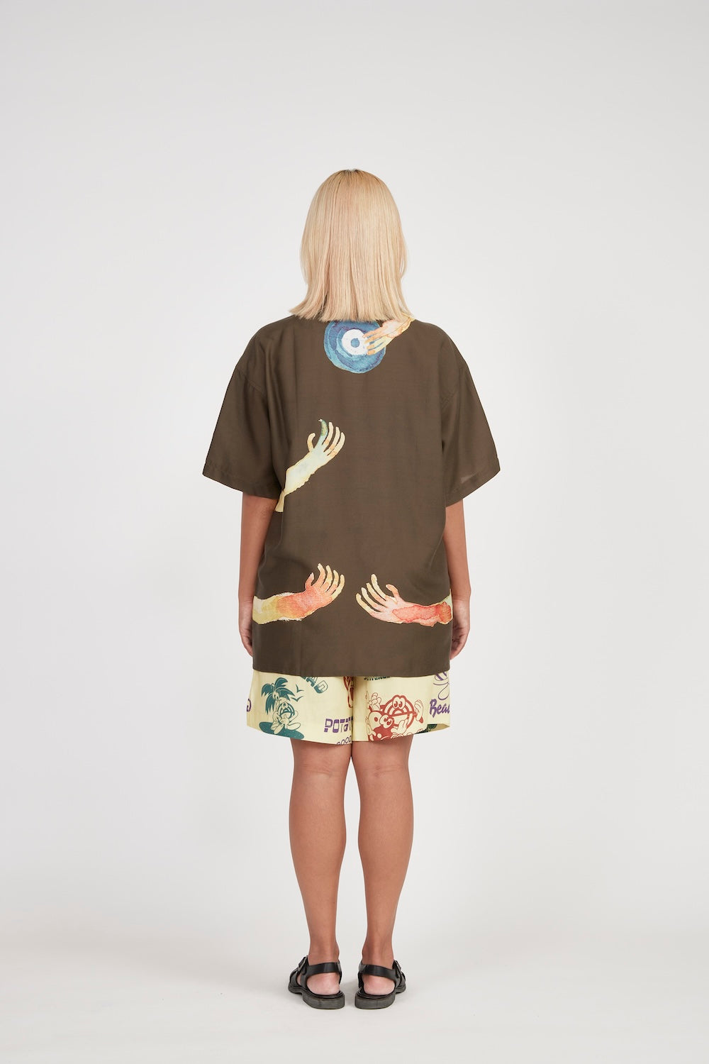 Bali's Monkey Print Short Sleeve T-Shirt for Men & Women | PH002 SH007 | Casual Summer Wear & Vacation Outfit