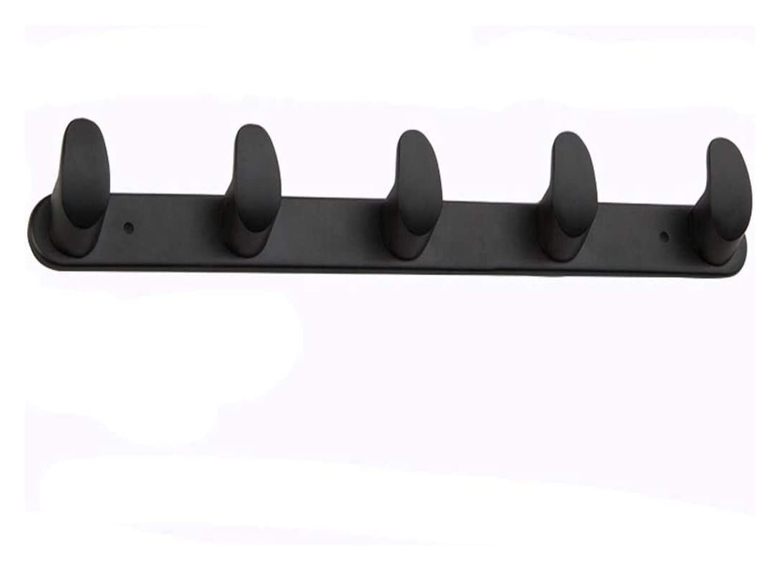 5-Hook Wall Mount Coat Rack - Heavy Duty Metal Coat Hanger for Jackets, Hats, Keys & Towels - Space Saving Closet Organizer for Bedroom, Entryway & Bathroom Storage
