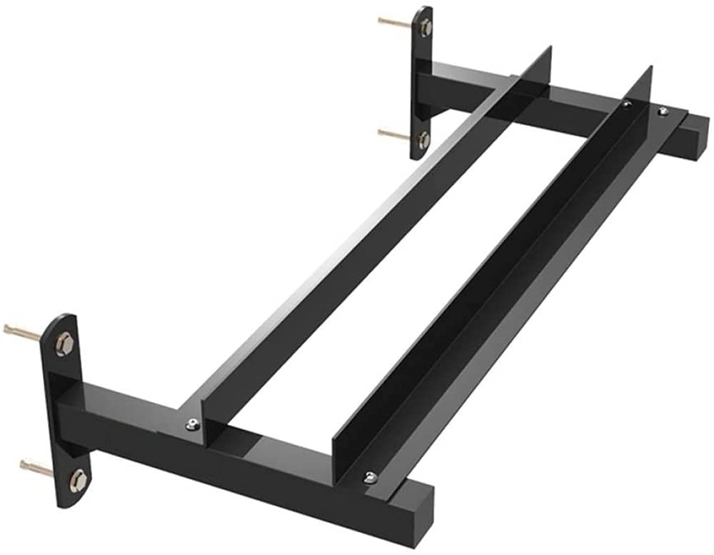 YEstge Wall-Mounted Dumbbell Rack - Space Saving Single Layer Fitness Equipment Storage for Home Gym, Garage & Workout Room - Perfect for Dumbbell Organization & Weight Display (Dumbbells Not Included)