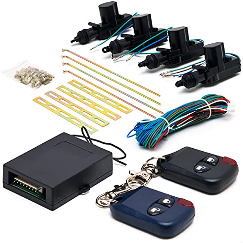 Biltek Keyless Car Door Lock Kit for Dodge GMC - Easy Remote Entry