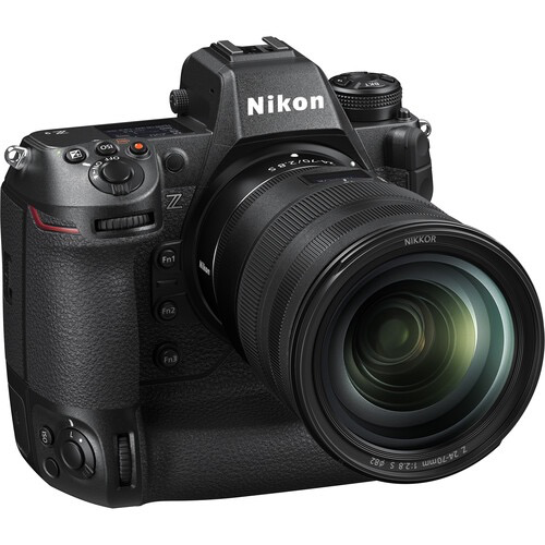 Nikon Z9 Full Frame Mirrorless Digital Camera Body - Professional 8K Video & 45.7MP Still Photography for Sports, Wildlife & Wedding Photography