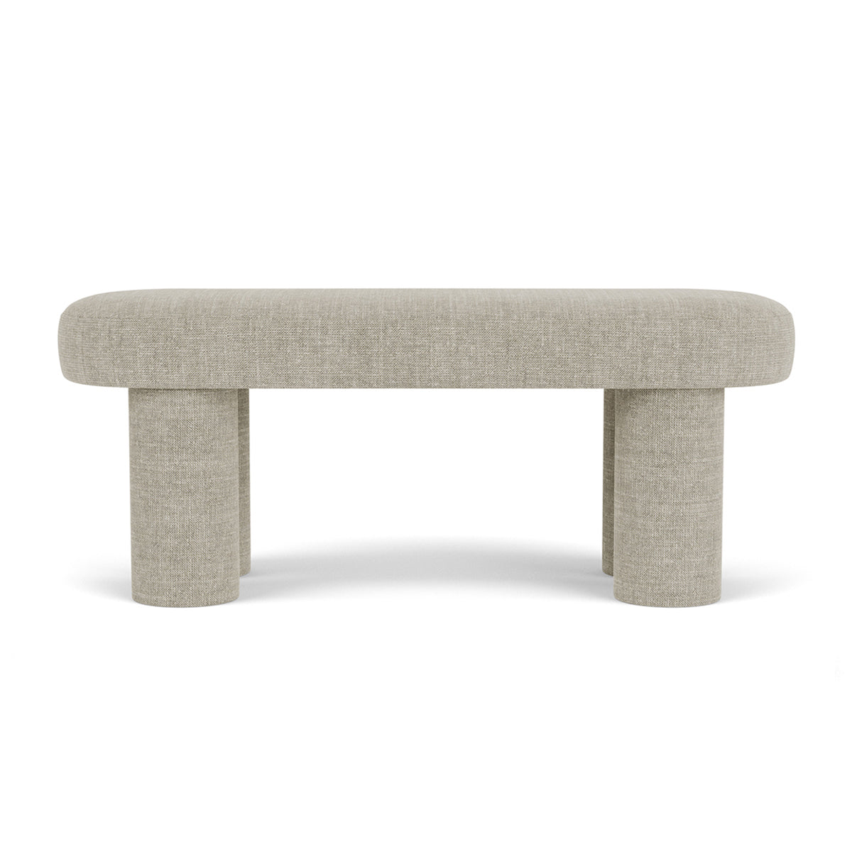 Charlie Fabric Bench - Stylish and Comfortable Upholstered Bench for Living Room, Bedroom, or Entryway | Perfect for Seating, Storage, and Home Decor