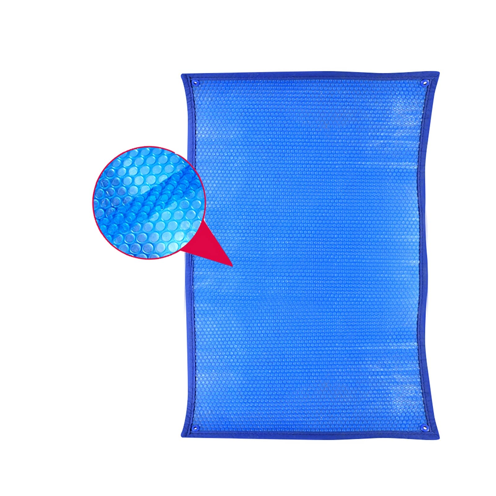 XYUfly20 Frame Type Solar Pool Cover - Insulated Bubble Blanket for Inground & Above Ground Pools | UV Resistant, Heat Retention | Perfect for Summer Swimming & Winter Protection
