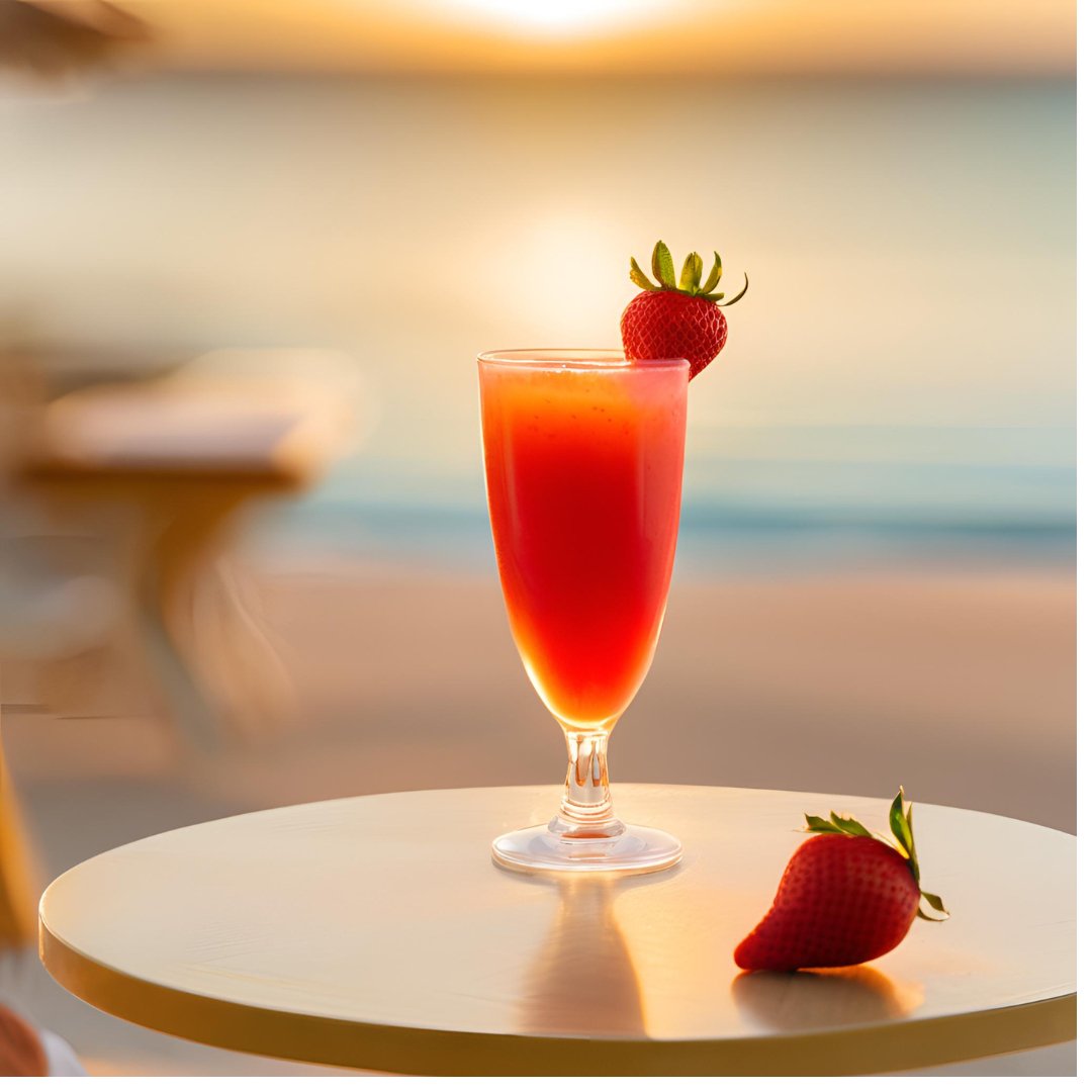 Strawberry Daiquiri Lip Balm - Moisturizing & Unsweetened Flavor - Perfect for Dry Lips, Winter Care & Everyday Hydration