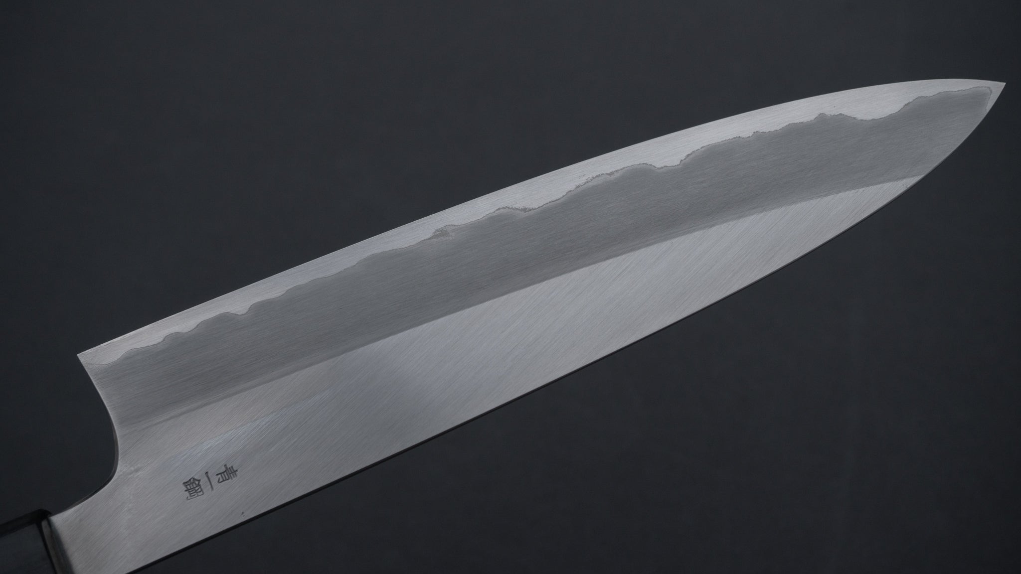 Hitohira Togashi Blue #1 Stainless Clad Migaki Gyuto 240mm Japanese Chef Knife with Walnut Handle - Perfect for Sushi, Meat Cutting & Professional Kitchen Use