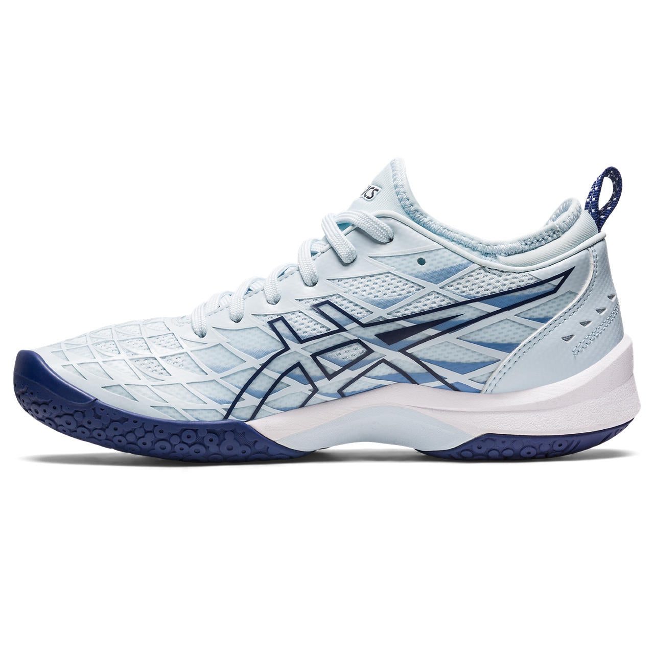 ASICS Blast FF 3 Women's Volleyball Shoes - Lightweight Indoor Court Shoes for Women with Cushioning (Blue) | Perfect for Volleyball, Badminton & Squash Games