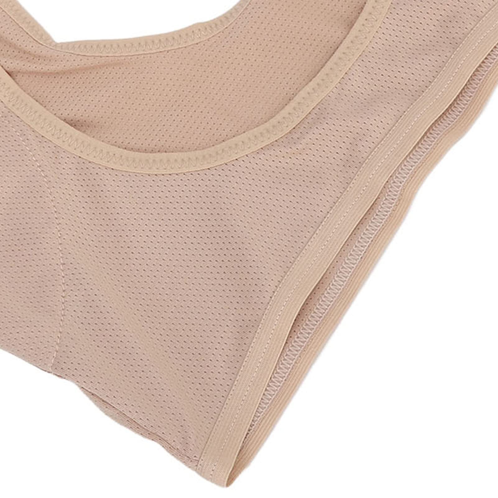 Breathable Underarm Sweat Vest for Women - 3-Layer Moisture-Wicking Polyester Fabric, Small Mesh Design, Washable & Comfortable Sweat Guard Undershirt (XL) - Perfect for Workouts, Yoga & Everyday Wear