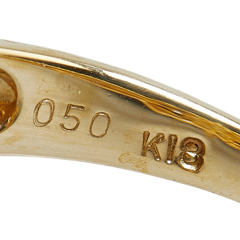 18K Yellow Gold Diamond Ring for Women - Elegant Solitaire Engagement & Wedding Band - Perfect for Proposals, Anniversaries & Special Occasions
