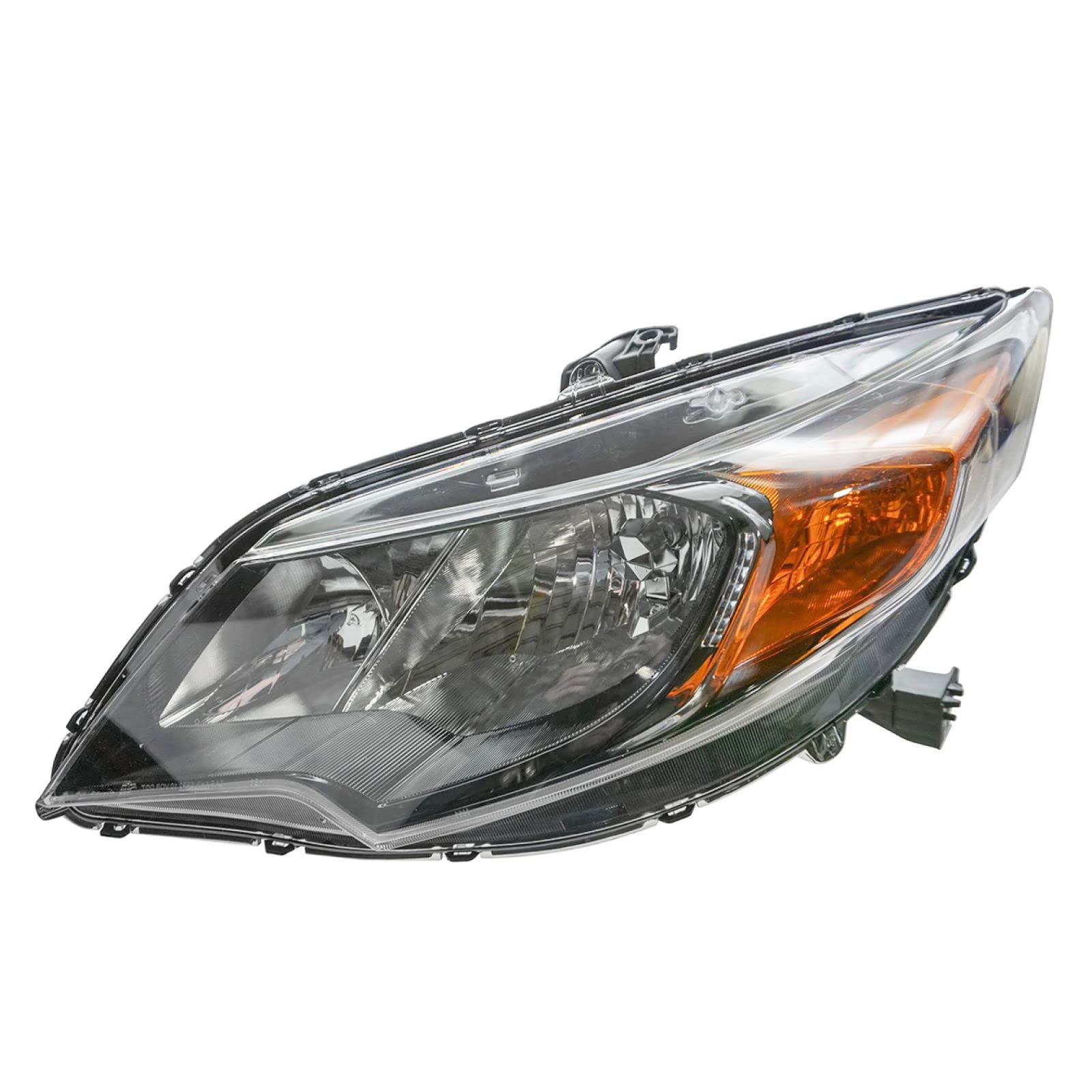 2014-2015 Honda Civic Left Headlight Assembly Replacement - OEM Style Direct Fit Headlamp for Improved Night Visibility - Perfect for Daily Commuting & Night Driving Safety