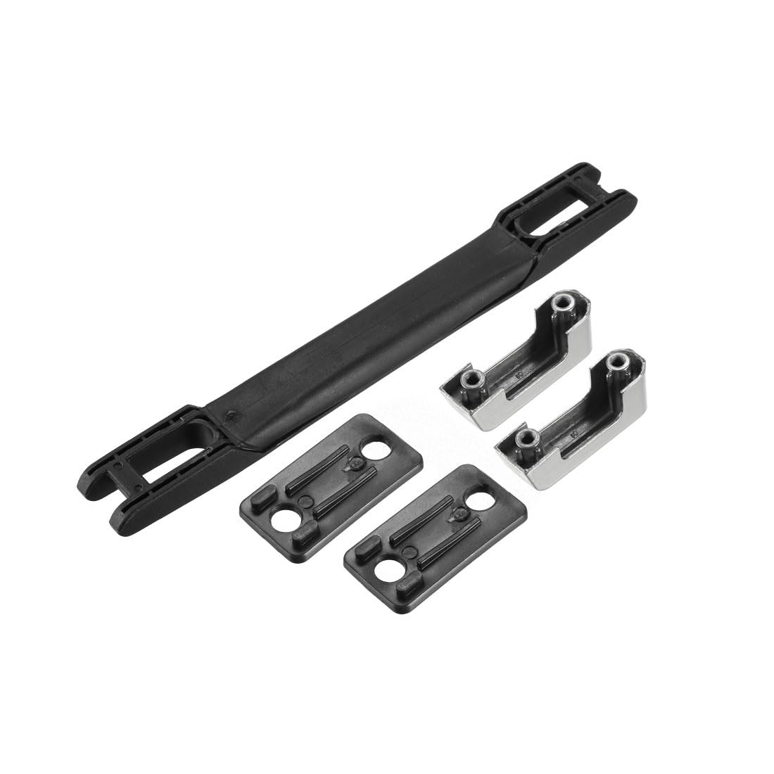 uxcell 220mm Long Black Luggage Handle Replacement Strap Grip for Suitcase - 2 Pack - Perfect for Travel, Business Trips & Daily Commute
