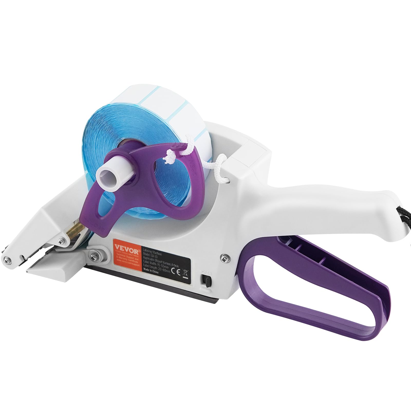 VEVOR Handheld Label Applicator Machine - Adjustable 0.59-2.17