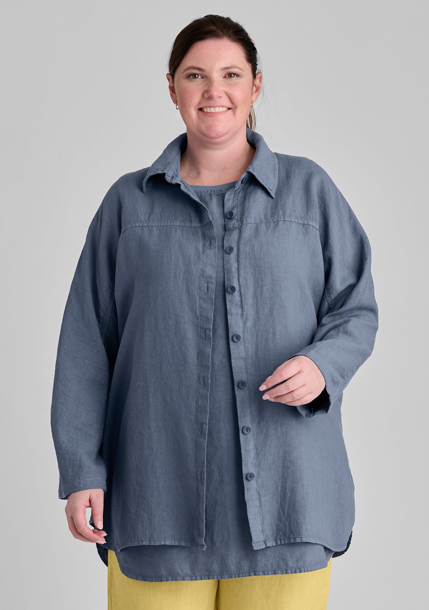 Stylish Linen Button Down Shirt for Men & Women | Breathable Summer Casual Shirt | Perfect for Office, Beach & Date Nights