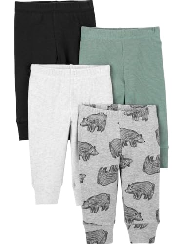 Black/Grey Bear/Spruce Green/White