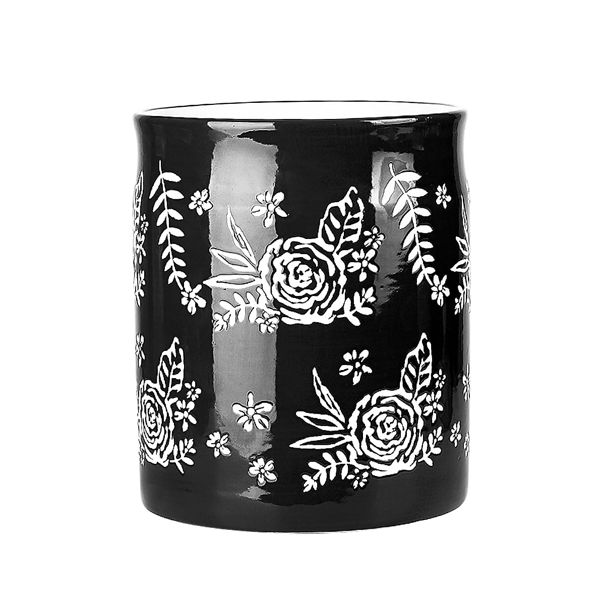 Wisenvoy Kitchen Utensil Holder - Countertop Organizer for Cooking Utensils, Spoons & Spatulas - Perfect for Kitchen Counter, Stove & Dining Table Organization