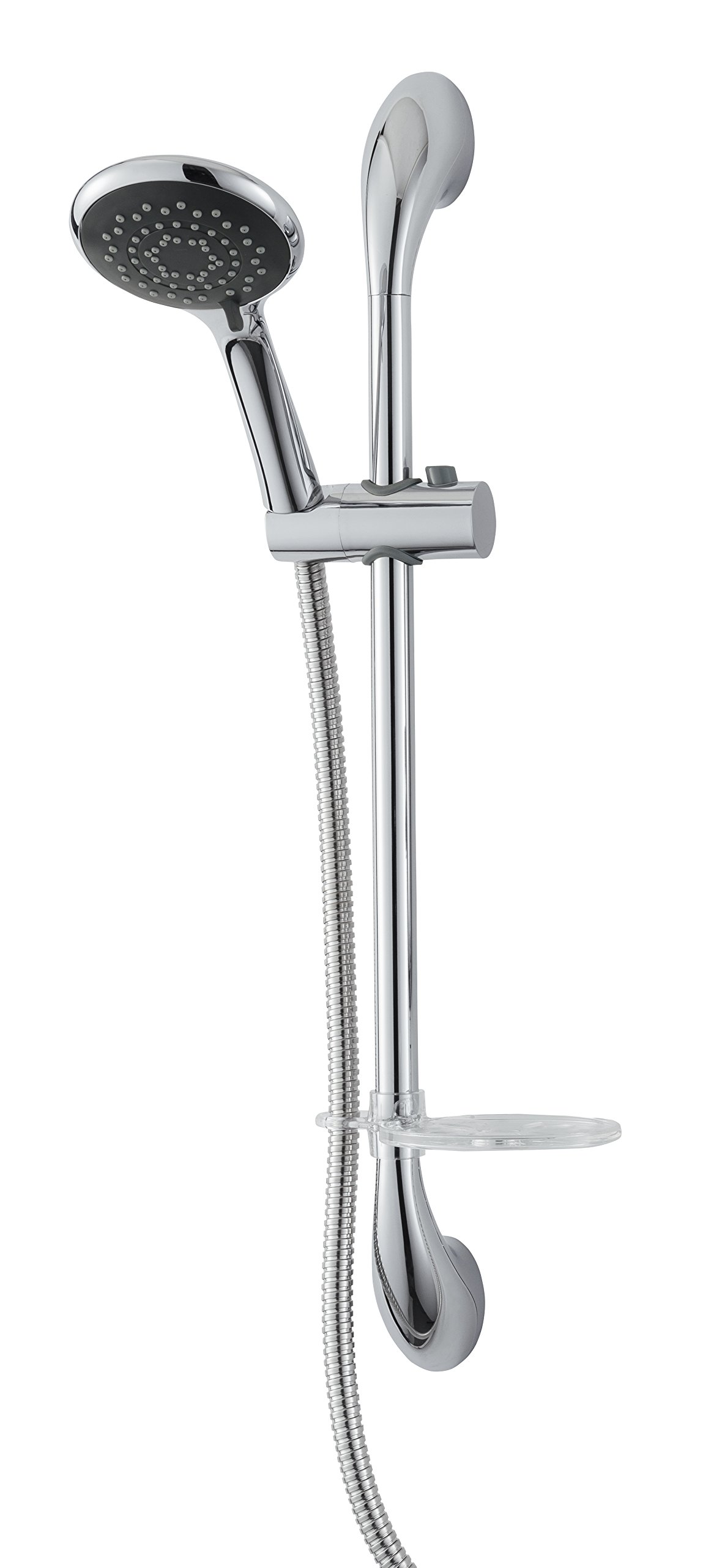 Triton Deluxe Chrome Shower Kit - Premium Bathroom Fixture Set for Modern Homes | Perfect for Master Bathrooms, Guest Suites & Spa-Like Showers
