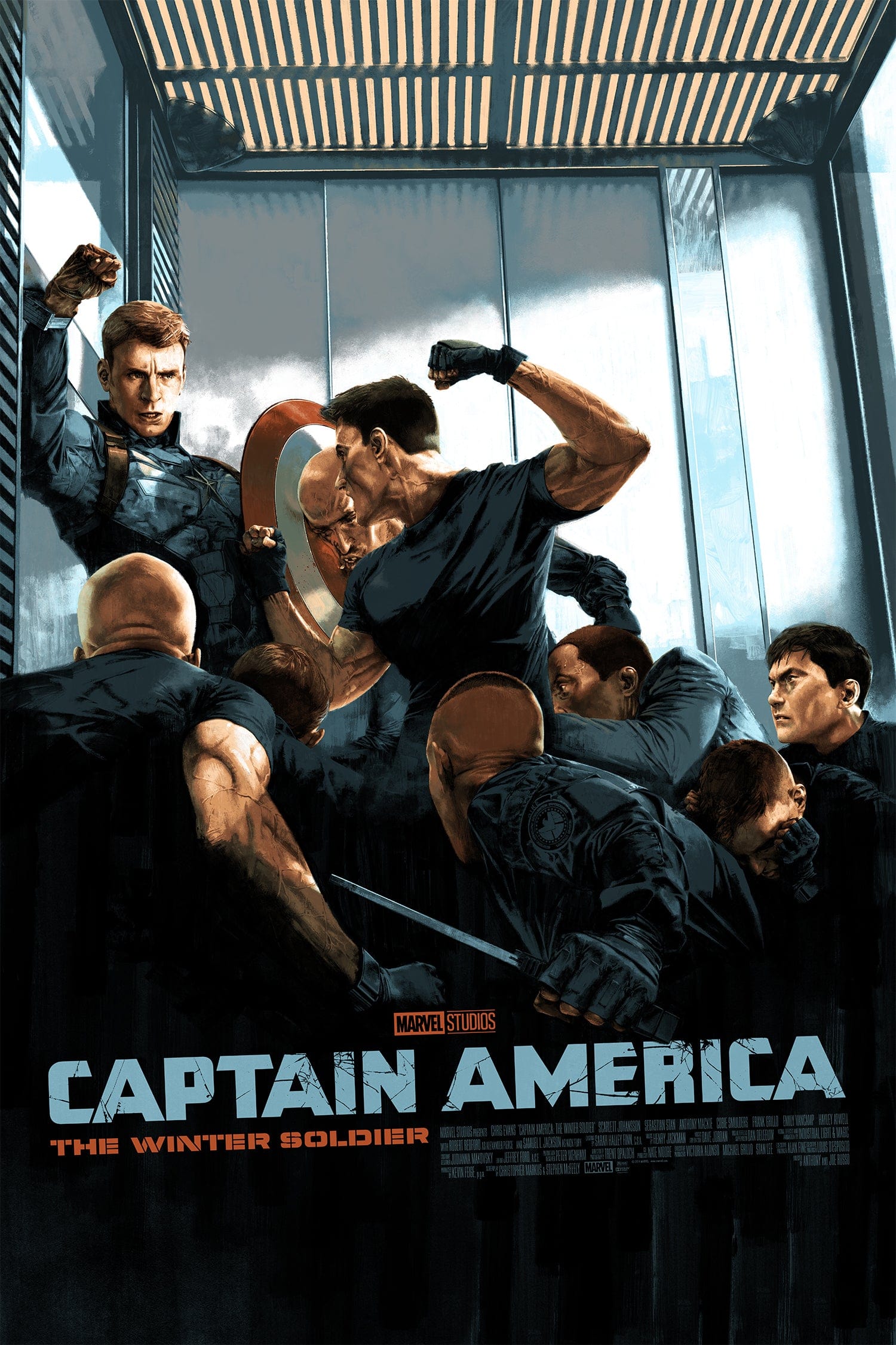Captain America: The Winter Soldier Blu-ray | Marvel Superhero Movie | Action Adventure Film | Perfect for Movie Nights & Marvel Fans Collection