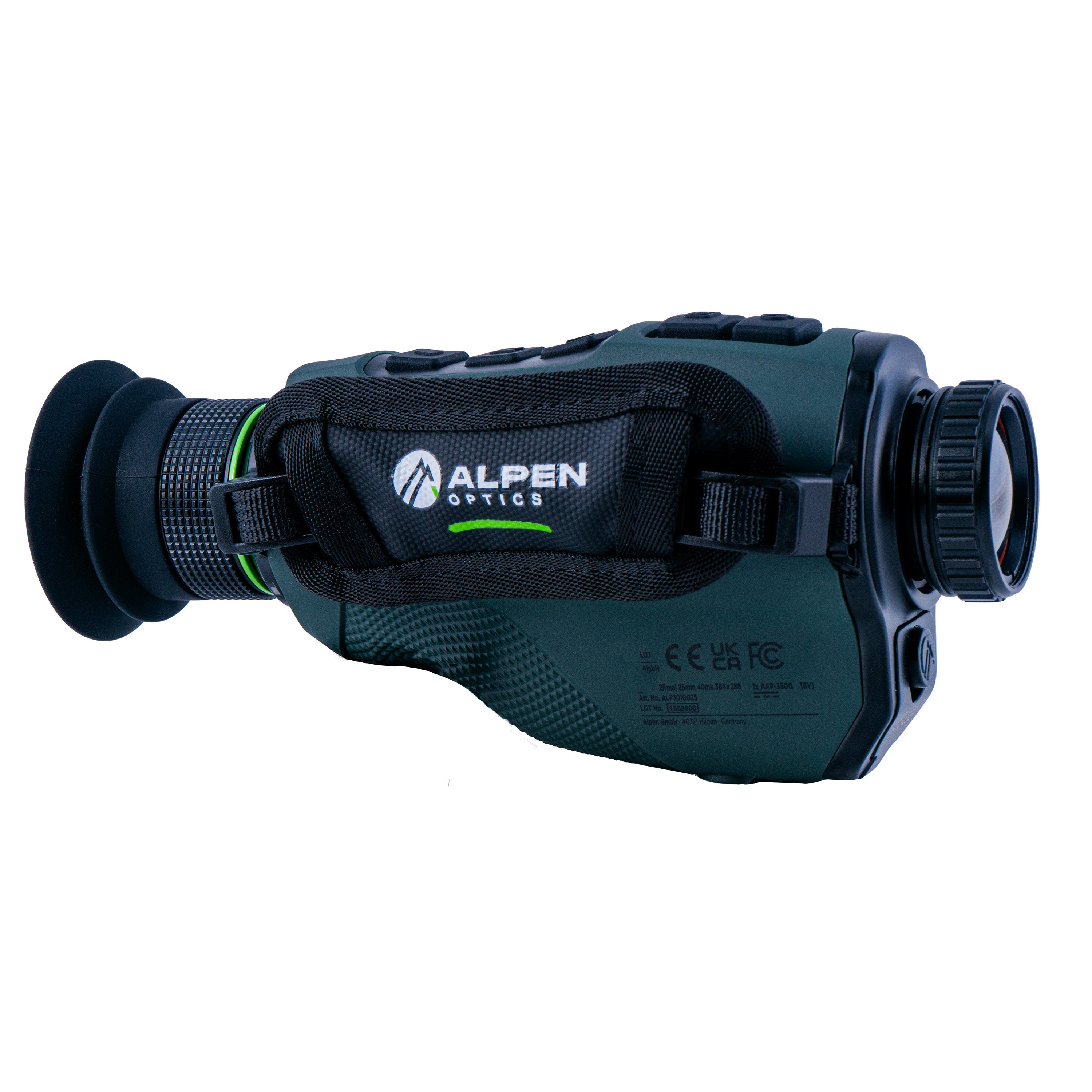 Alpen Apex 25mm Thermal Monocular - High Resolution Night Vision Scope for Hunting, Wildlife Observation & Security Surveillance | Compact & Lightweight Design