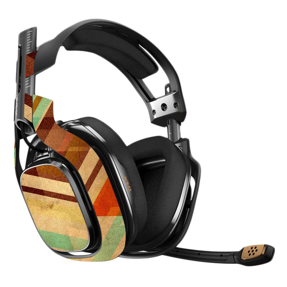 MightySkins Vinyl Decal Wrap Cover for Astro A40 3rd Gen Gaming Headset - Abstract Wood Design | Protective, Durable & Customizable Skin | Easy to Apply & Remove | Made in USA | Perfect for Gaming Setup & Personalization