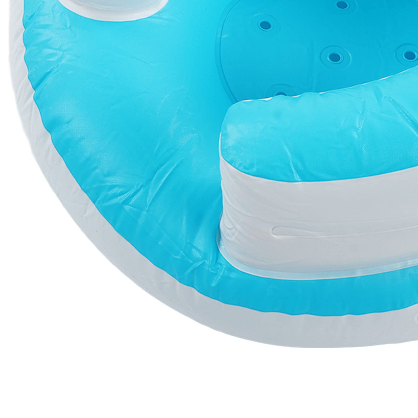 Inflatable Baby Chair with Air Pump - PVC Infant Inflatable Sofa for Learning & Bath Time | Portable Blow Up Baby Seat for Home, Travel & Outdoor Use