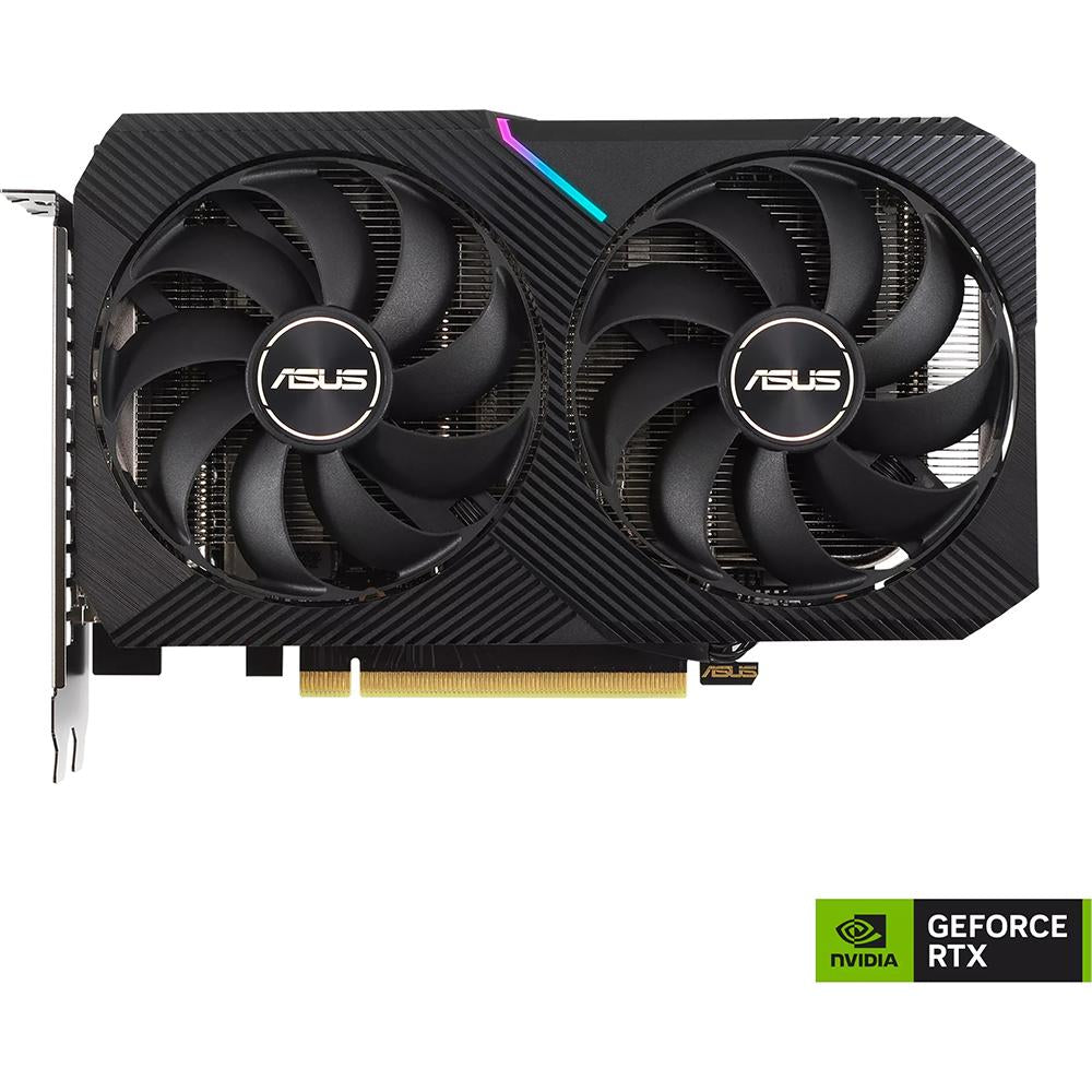 ASUS DUAL GeForce RTX 3060 8GB GDDR6 Gaming Graphics Card - Perfect for 1080p & 1440p Gaming, Streaming & Content Creation
