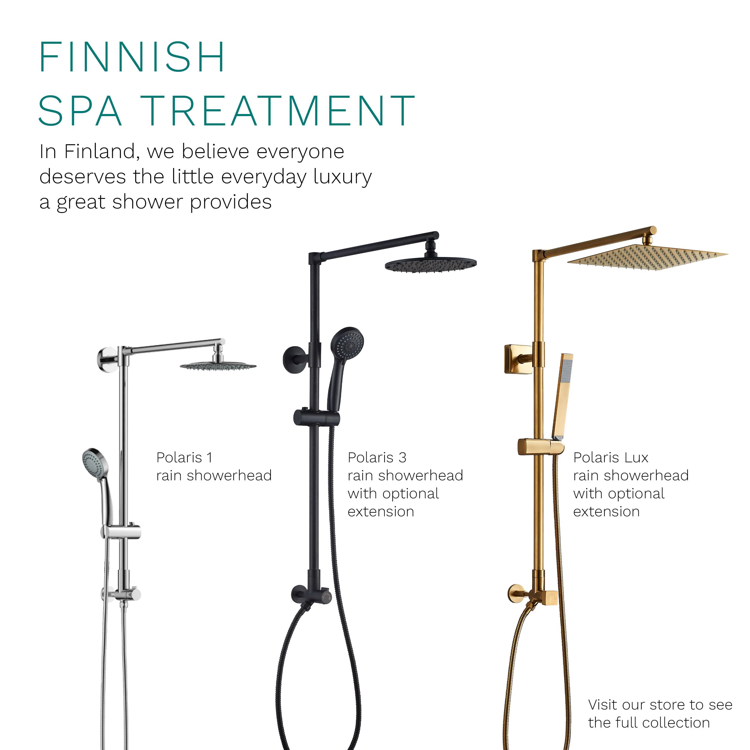 Polaris Lux Rain Shower System - 10