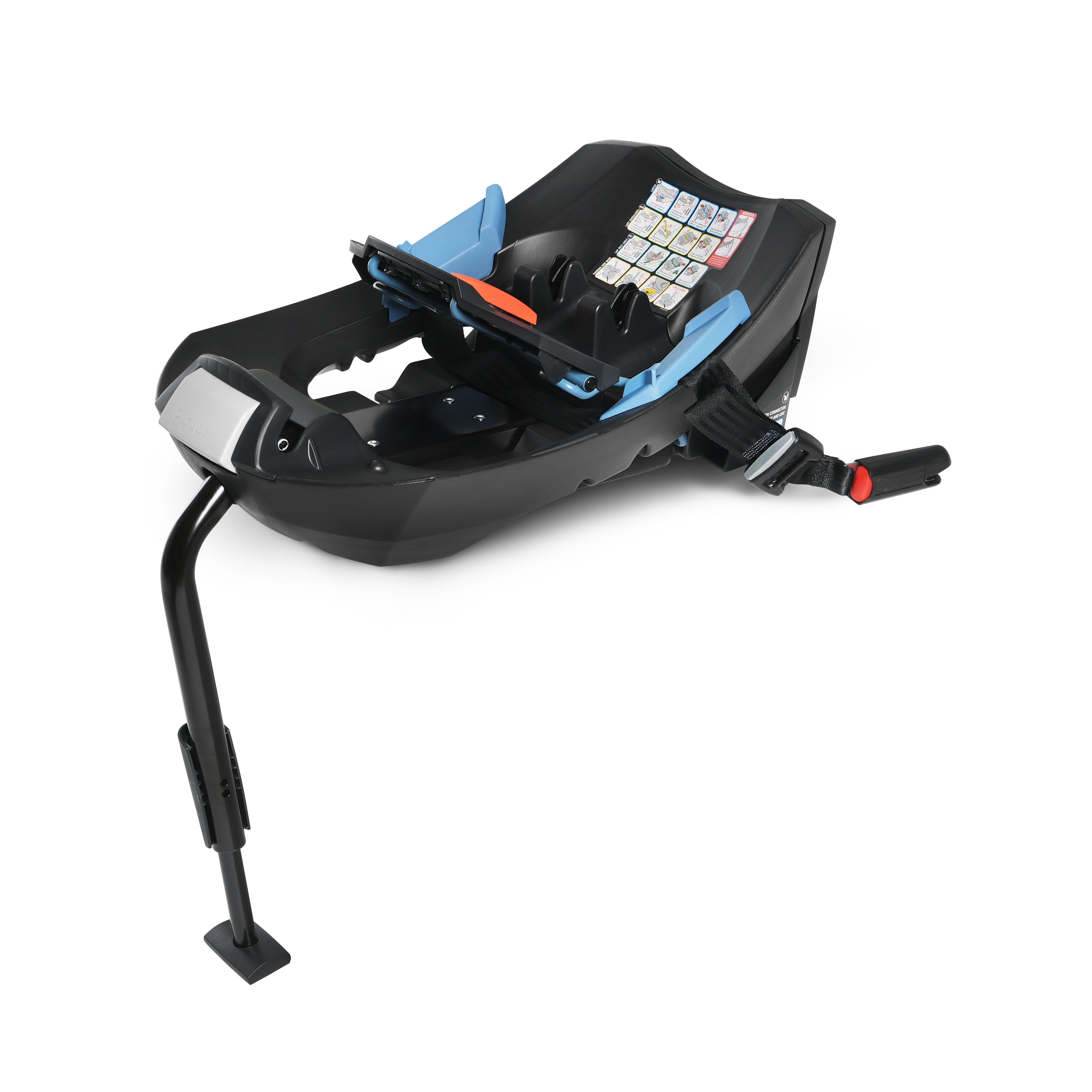 Cybex Gold Aton 2 & Aton Q Base Infant Car Seat - Lightweight, Safe & Comfortable Baby Carrier for Newborns to 35 lbs | Perfect for Travel, Daily Commute & Family Outings