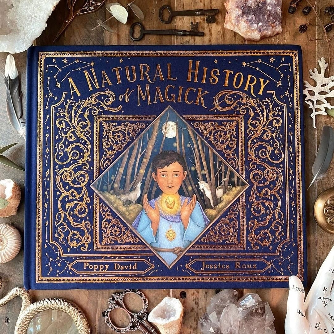 A Natural History of Magick by Poppy David - Ancient Magic Secrets & Occult Knowledge for Witches, Pagans & Spiritual Seekers - Perfect for Wiccan Rituals & Witchcraft Studies