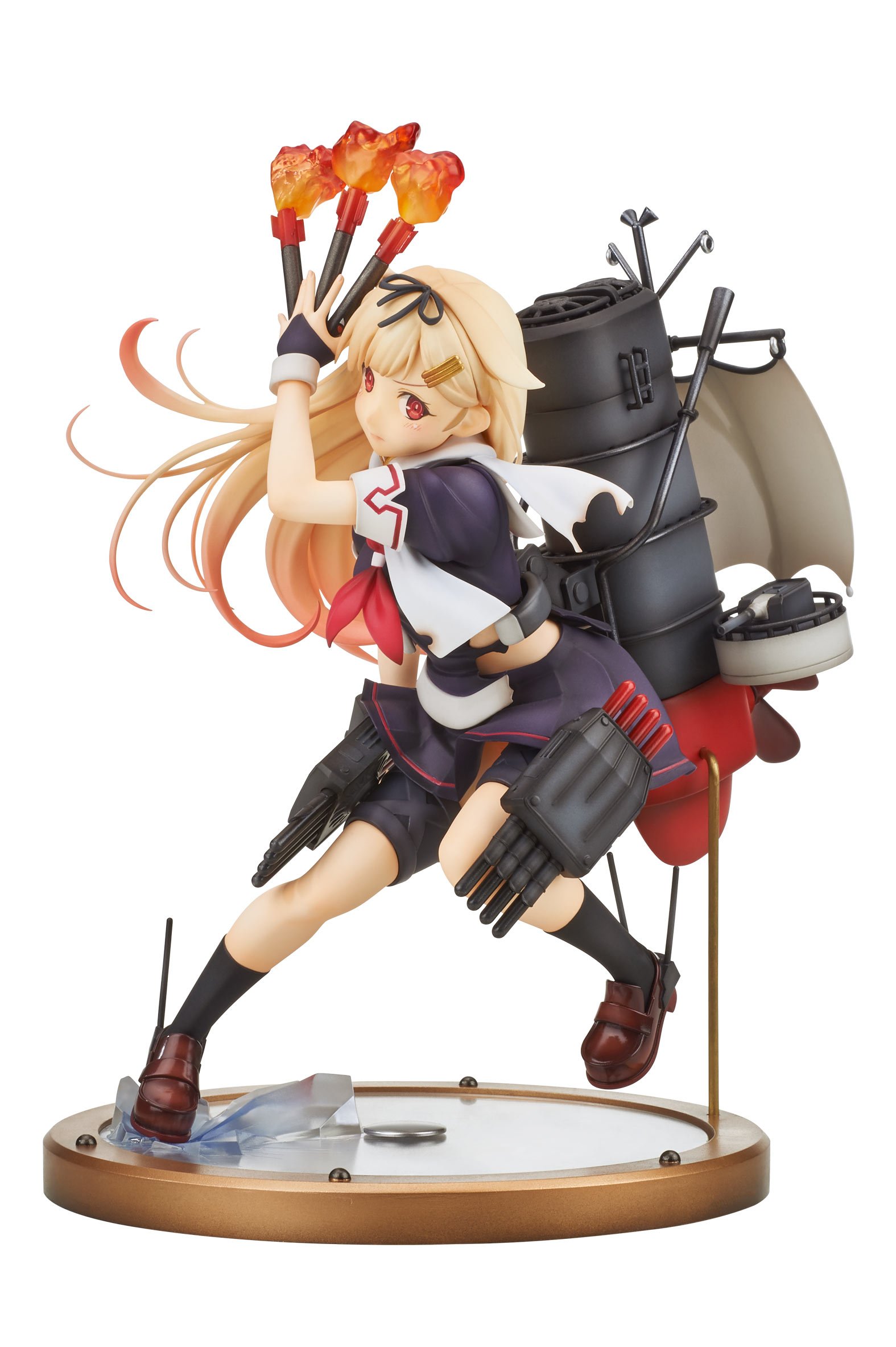 Broccoli Kancolle: Yuudachi Kai 1:8 Scale PVC Anime Figure - Perfect for Anime Collectors, Gaming Room Decor, and Japanese Pop Culture Enthusiasts
