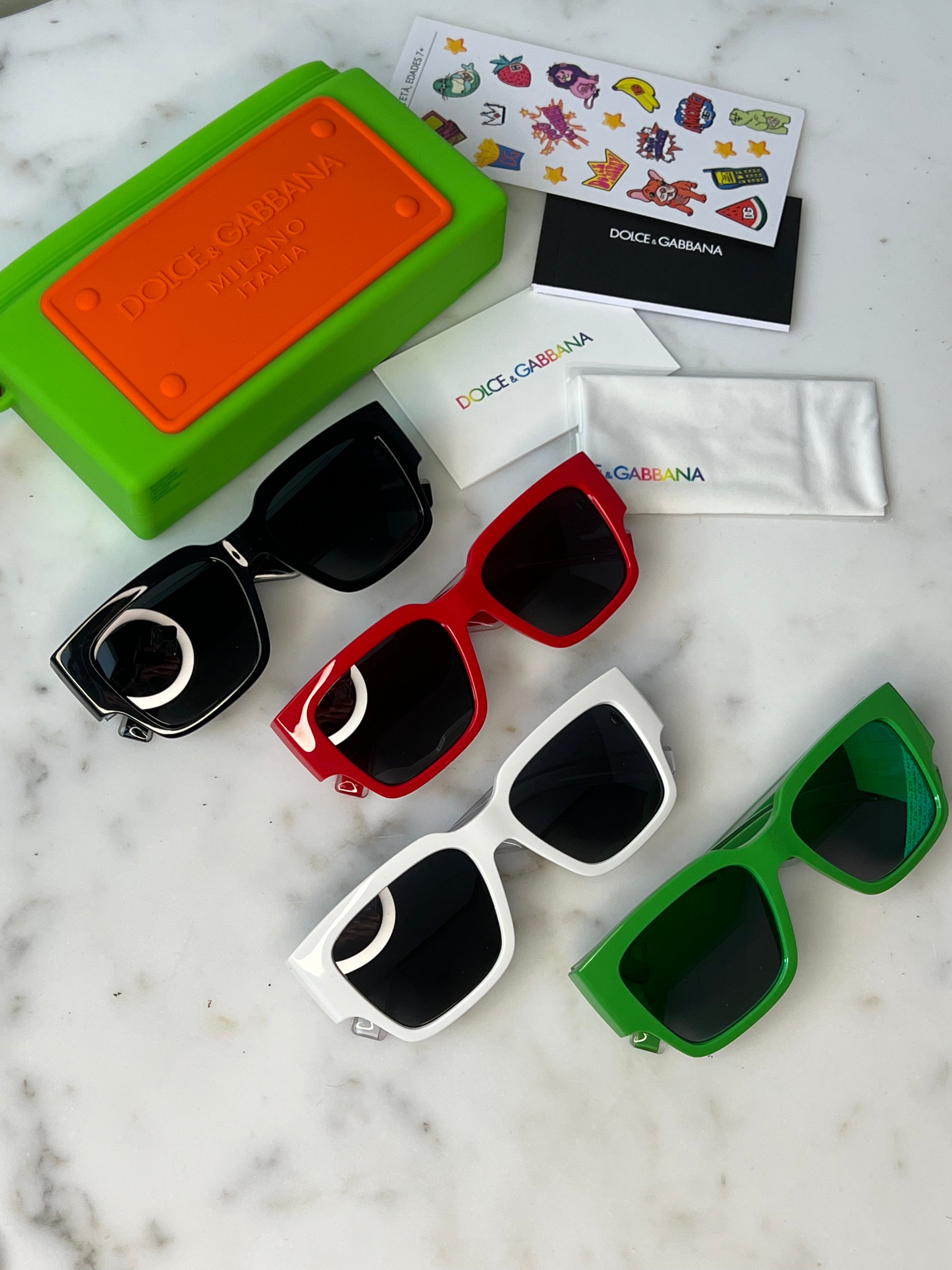 Dolce & Gabbana DX6004 Black Kids Sunglasses for Boys & Girls - UV Protection, Stylish Children's Shades for Outdoor Play, Beach & Summer Activities