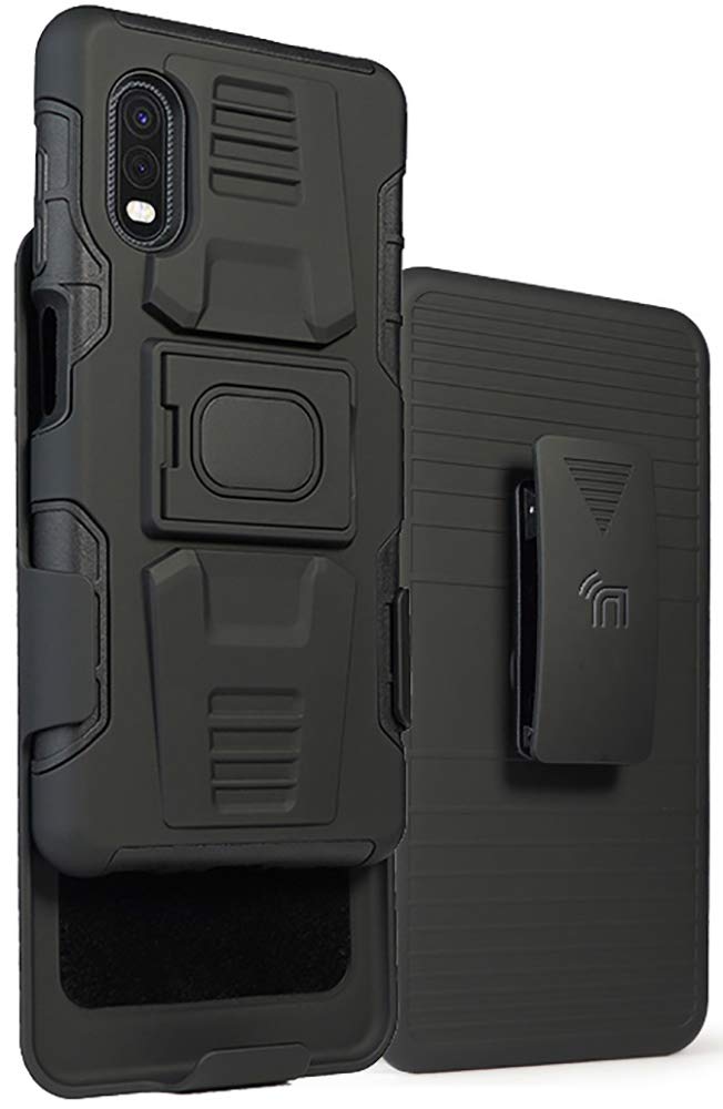 Rugged Case for Samsung Galaxy XCover Pro with Belt Clip & Stand - Perfect for Work & Outdoor Use