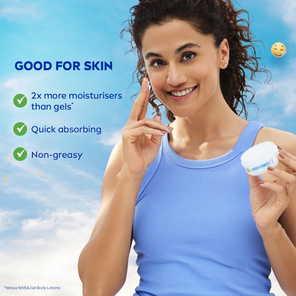 NIVEA Soft Light Moisturizing Cream for Face, Hands & Body - Vitamin E & Jojoba Oil Hydration, Non-Greasy Formula, 50ml - Perfect for Daily Skincare & Dry Skin Relief