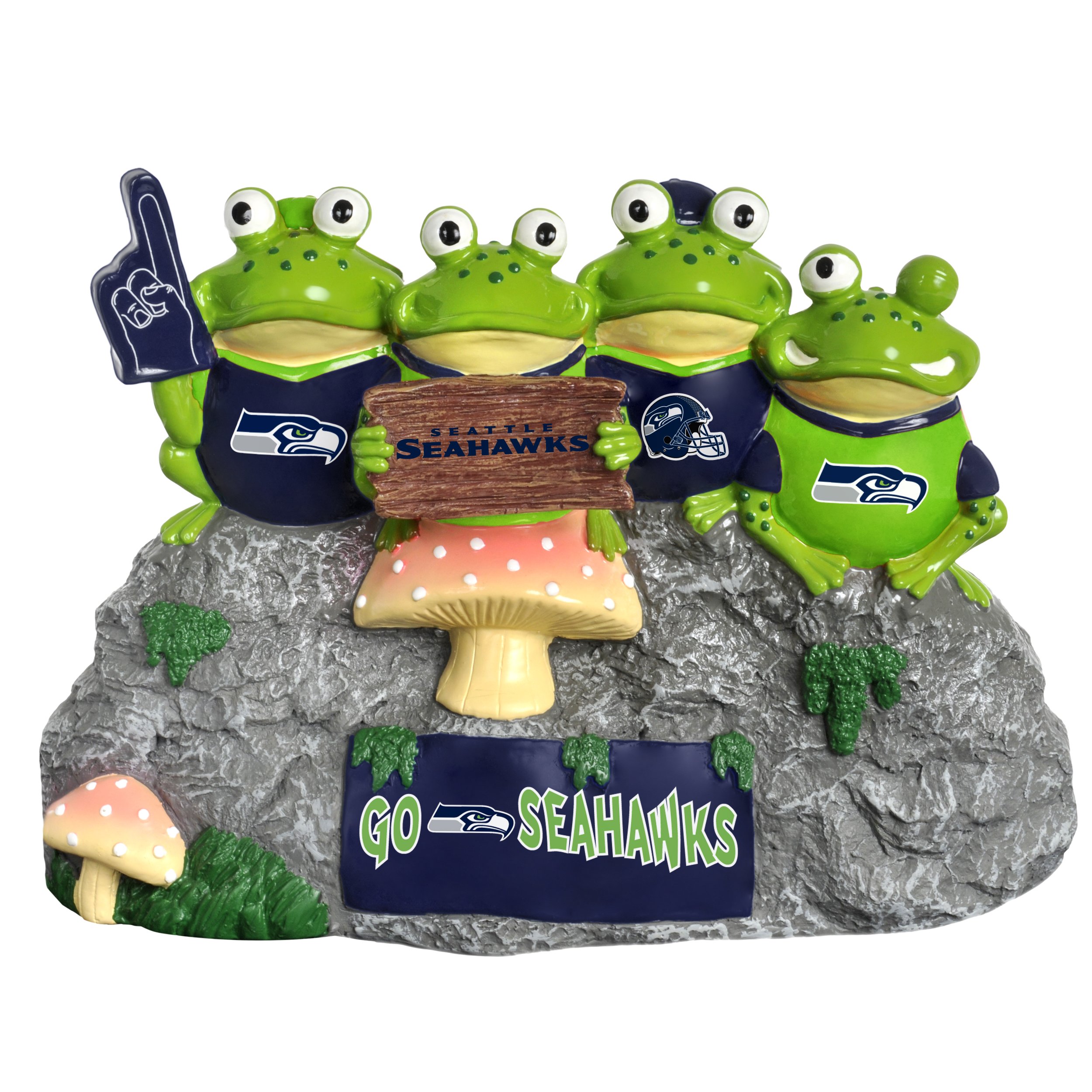 Foco NFL Unisex Frog Fan Bench - Officially Licensed NFL Team Merchandise for Home & Game Day Decor