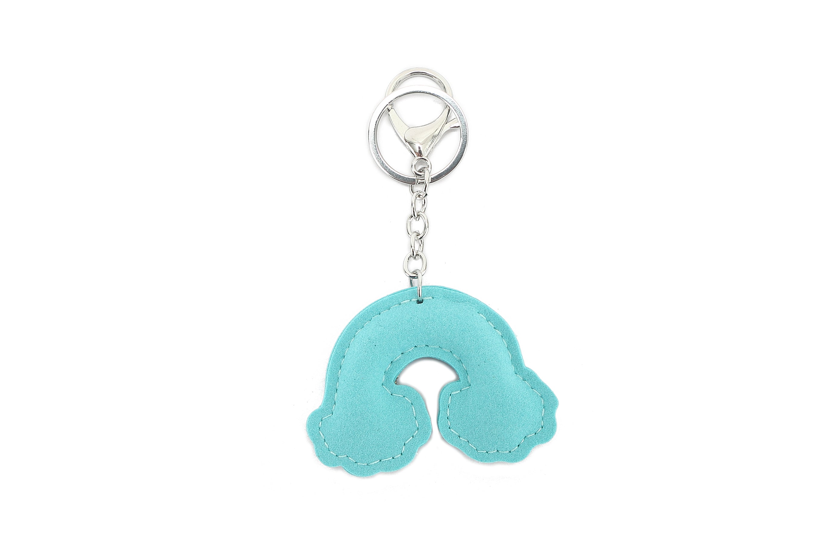 Crystal Rainbow Blue Bag Charm - Elegant & Stylish Accessory for Handbags, Backpacks & Keychains