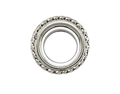 Lowrider Bike Square Twisted Headset Cup - Chrome Plated Steering Headset for Custom Bikes | Perfect for Lowrider Builds, BMX, and Cruiser Bikes