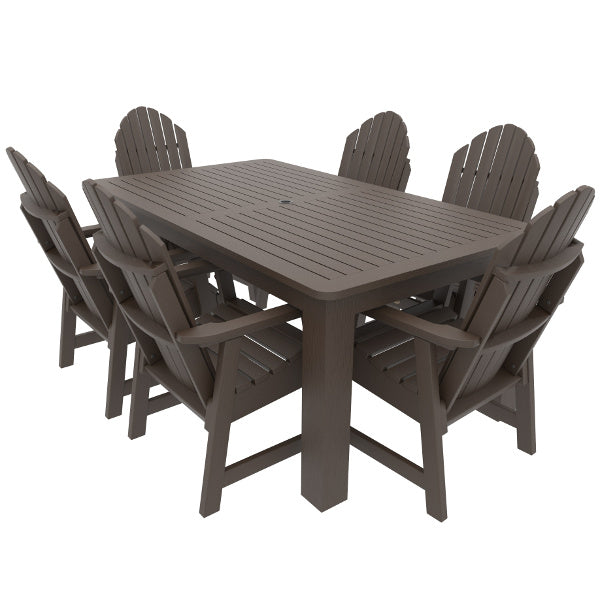 Muskoka 7-Piece Outdoor Bistro Dining Set - Patio Garden Cafe Table and Chairs for Backyard, Deck, Poolside & Balcony