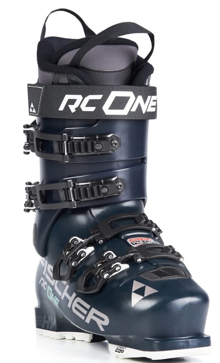 Fischer RC One 95 Vacuum Walk Boots for Men & Women - Dark Blue Hiking Shoes Size 23.5 - Comfortable Waterproof Winter Boots for Snow Trekking & Outdoor Adventures