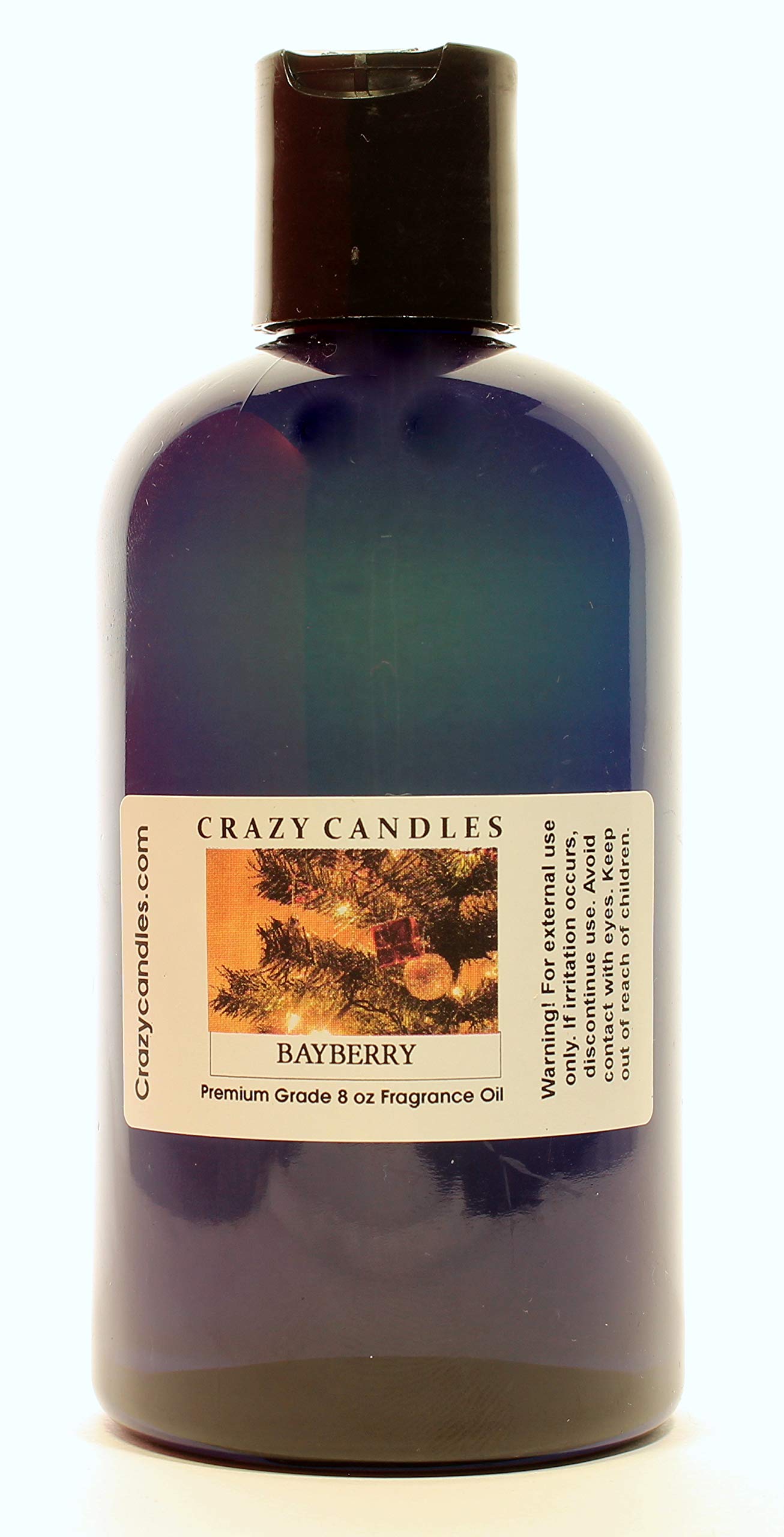 Premium 8 oz Bayberry Scented Candle - 8 Fl Oz (237ml) Fragrance Oil for Home, Relaxation & Aromatherapy