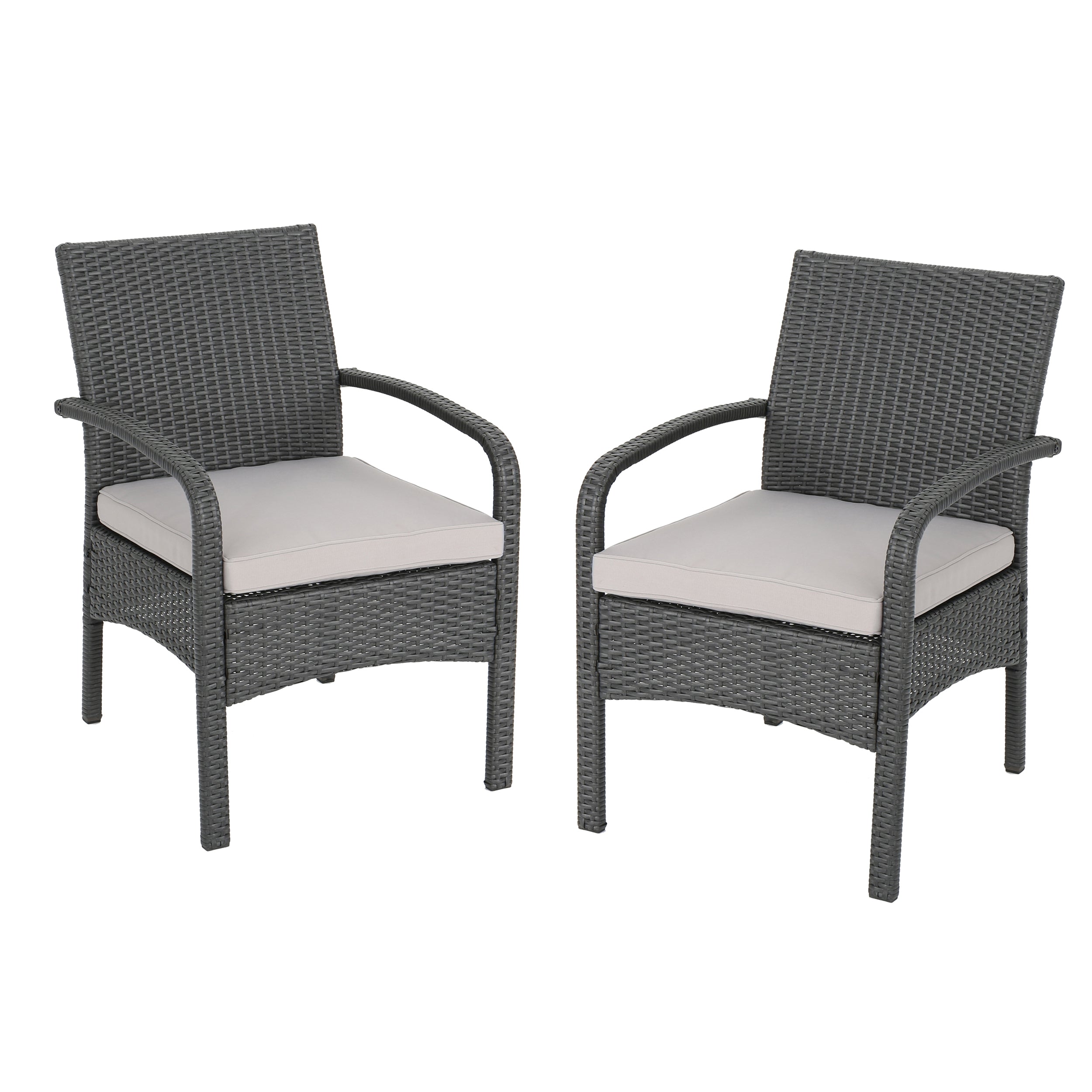 Cordoba KD Wicker Chair - Handwoven Rattan Outdoor Patio Furniture for Garden, Poolside, or Balcony Relaxation