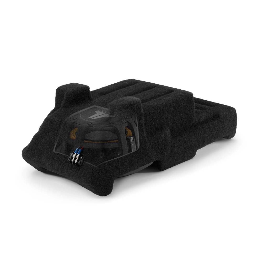 JL Audio SB GM 3GSLVCNSL/10TW1 Stealthbox Subwoofer for 2014+ Chevrolet Silverado & GMC Sierra - 10TW1 300W Premium Bass Enclosure (Fits Front Bucket Seats with Factory Console) | Perfect for Truck Audio Upgrades & Road Trip Entertainment