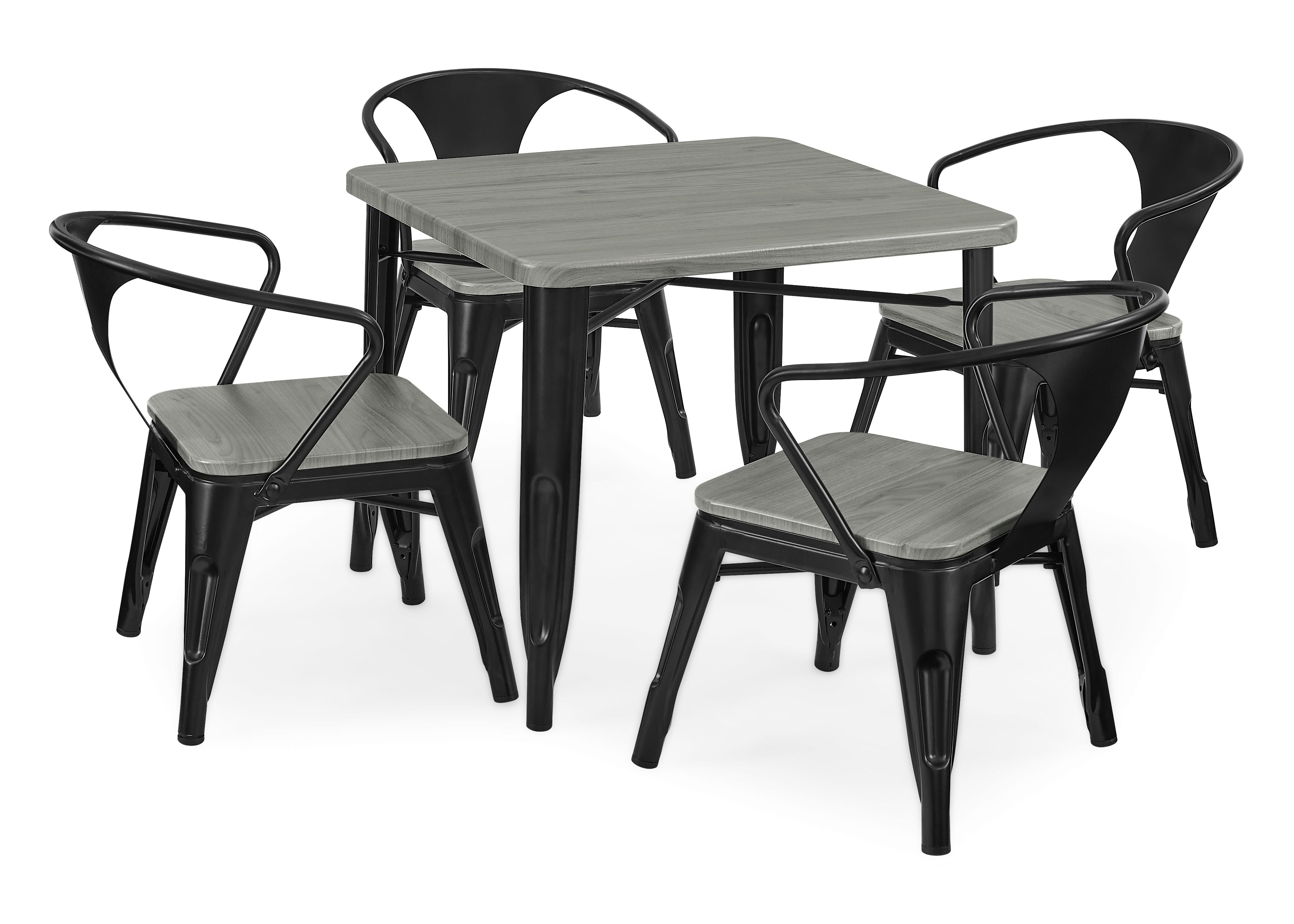 Bistro Kids Play Table - Durable Wooden Activity Table for Toddlers & Children (Chairs Not Included) - Perfect for Playroom, Preschool & Indoor Games