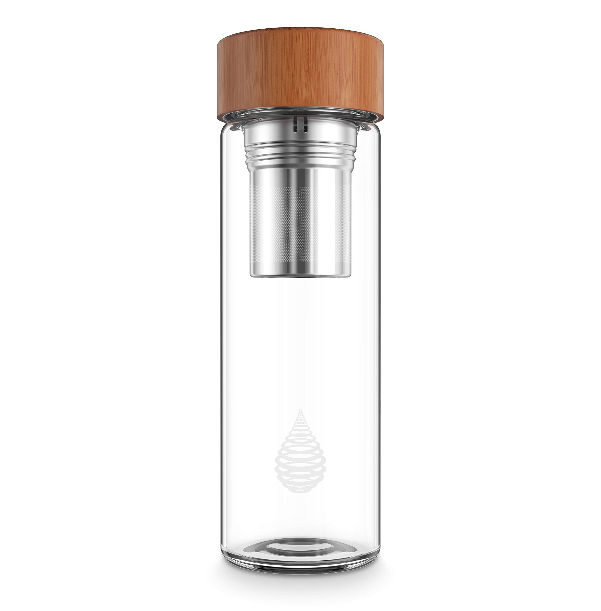 **pH Restore Alkaline Water Pitcher with 580ml Glass Filter Bottle - Hydrate & Balance Water pH - Perfect for Home, Office & Travel**