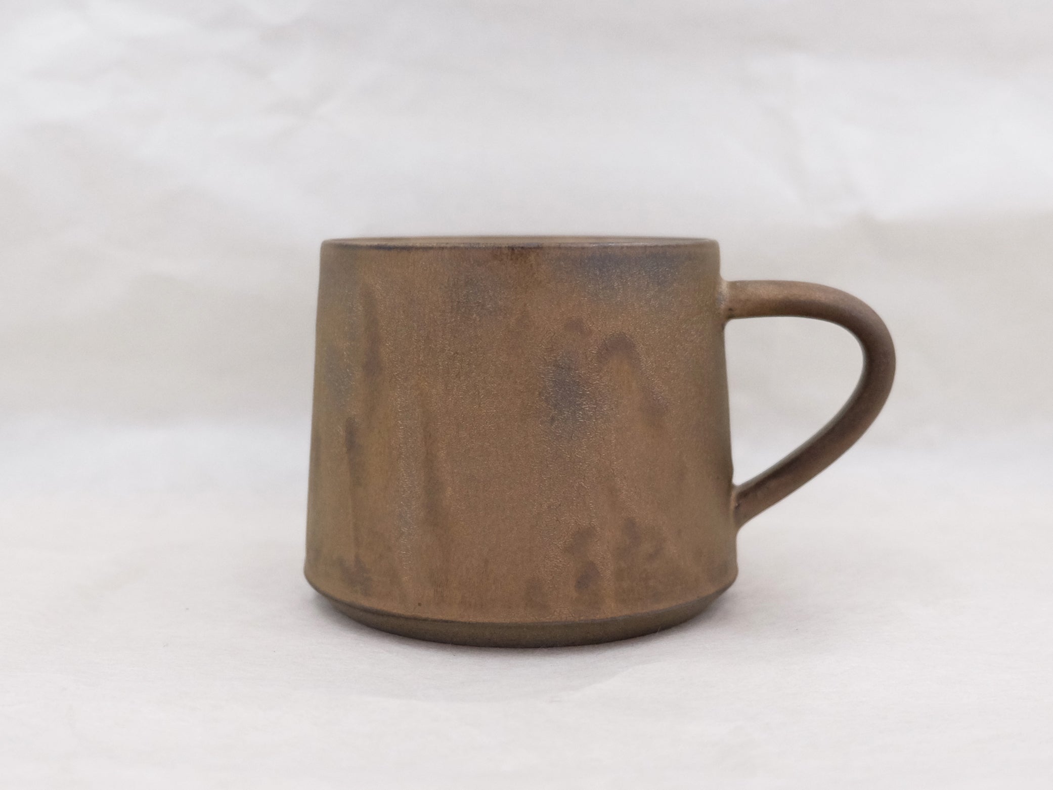 Vintage Kozan Gama Lustreware Style Ceramic Mug - Handcrafted Japanese Tea & Coffee Cup for Home, Office, or Gift