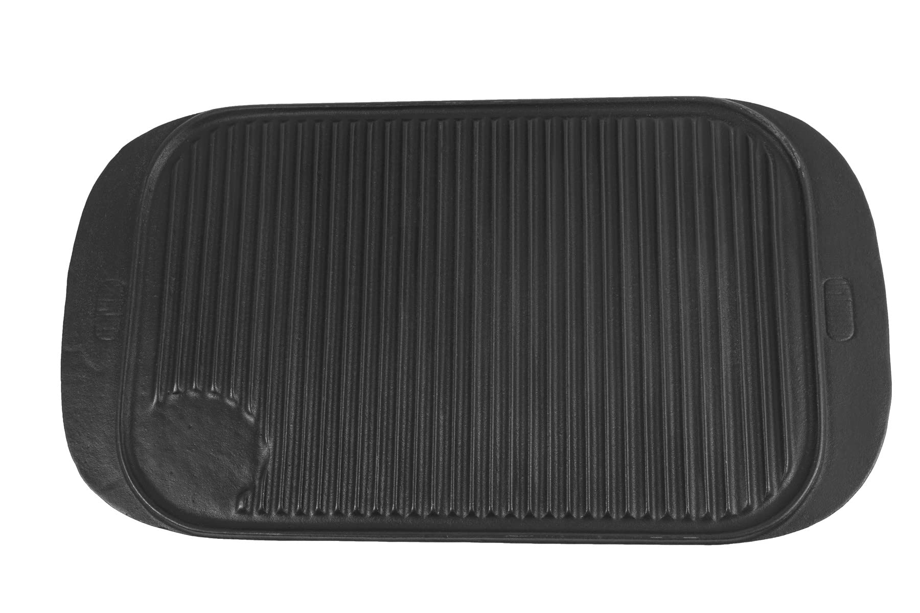 2-in-1 Reversible Cast Iron Griddle Grill Pan for Gas Stove & Outdoor Camping BBQ - Double Burner Stovetop Griddle for Perfect Pancakes, Burgers & Steaks - Ideal for Home Cooking, Backyard Parties & RV Trips
