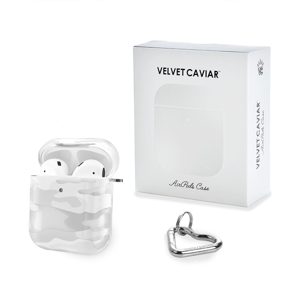 Frosted Camo AirPod Case - Durable Protective Cover for AirPods 1/2/3/Pro - Anti-Scratch & Shockproof Design - Perfect for Gym, Travel & Outdoor Activities