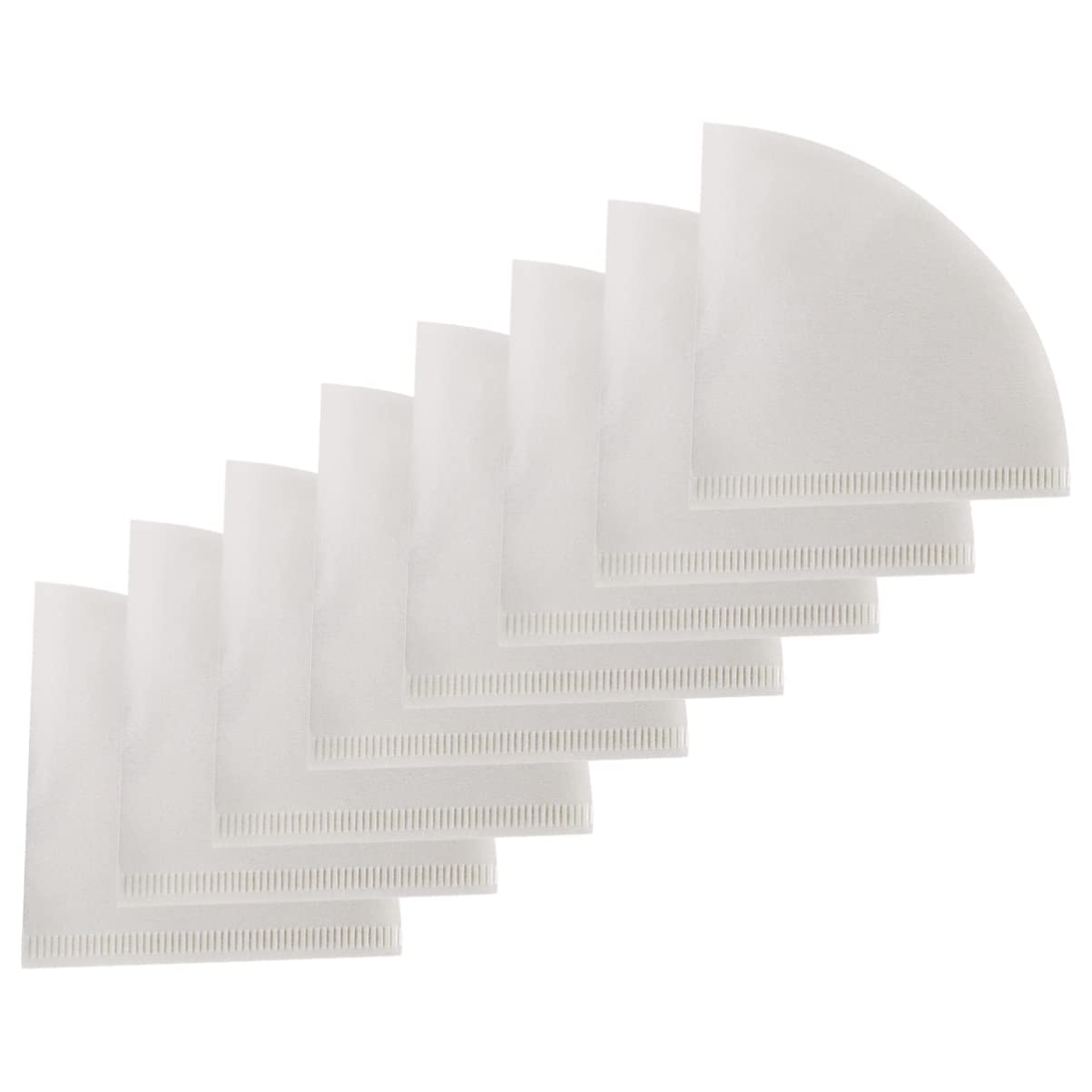 Mobestech 40 Pcs Unbleached Cone Coffee Filters - Disposable Paper Coffee Strainers for Drip Brewing - Perfect for Home, Office, and Camping Use