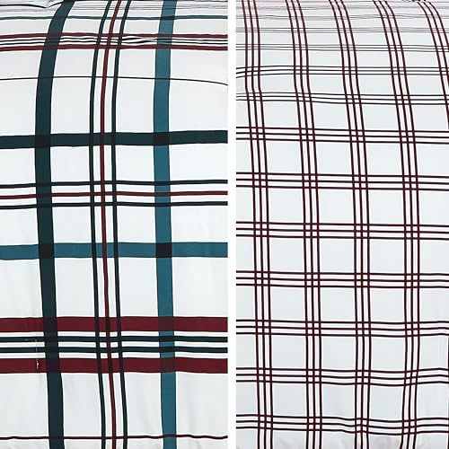 Plaid Burgundy