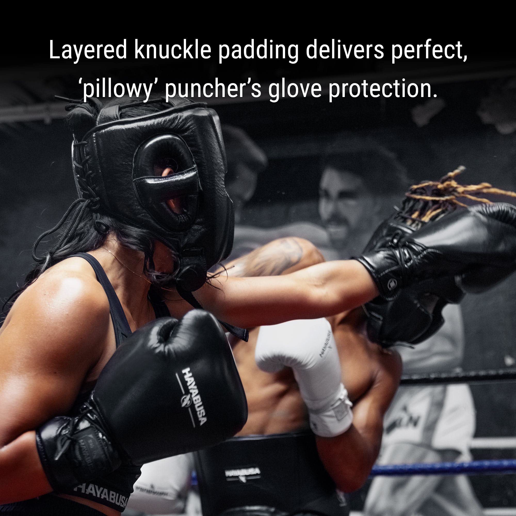 Hayabusa Pro Leather Lace-Up Boxing Gloves for Men & Women - Premium Training Gloves for Boxing, MMA, Kickboxing & Fitness Workouts