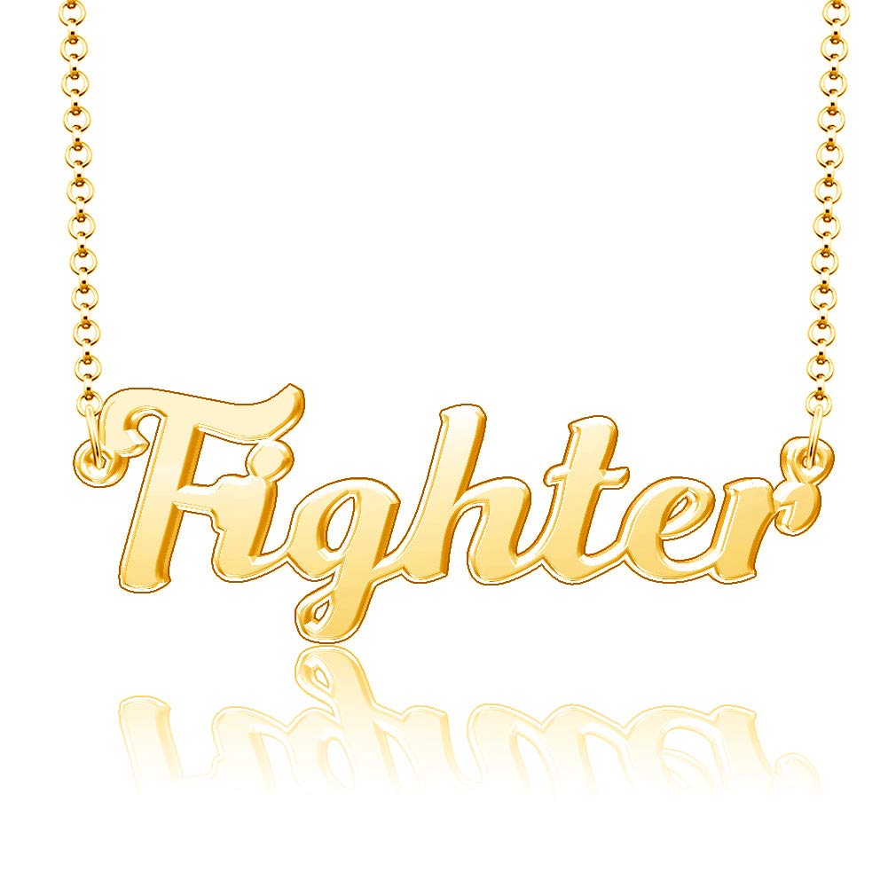 Personalized Name Necklace for Women - Custom Made Sterling Silver Pendant Jewelry Gift | Birthday, Anniversary, Valentine's Day Present