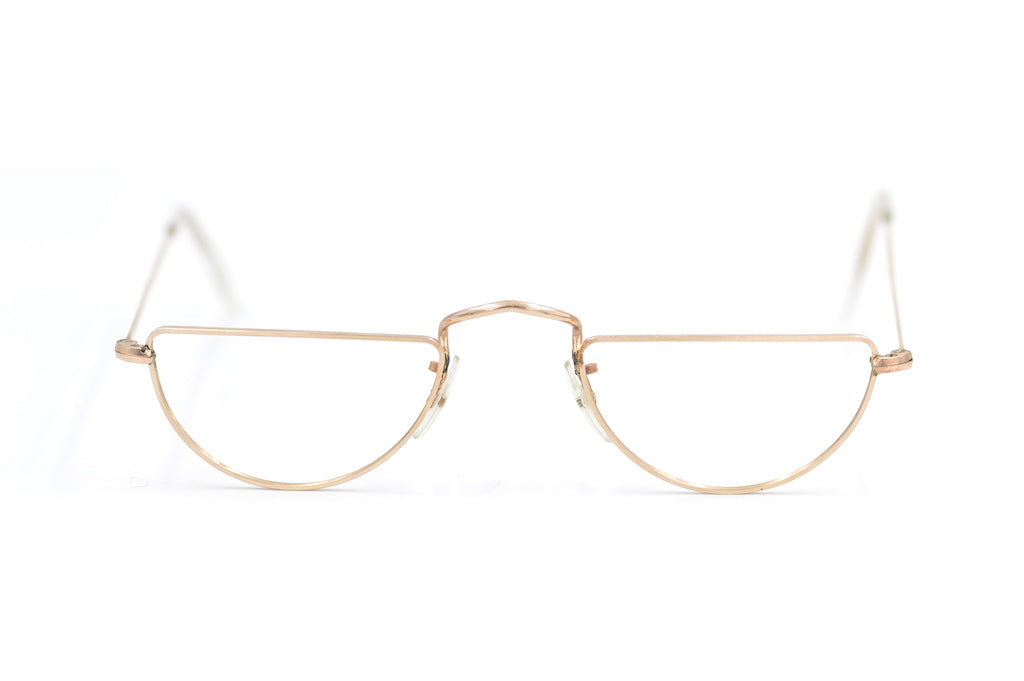 London Line Crest Half Eyeglasses - Vintage Style Reading Glasses for Women & Men - Lightweight & Comfortable for Reading, Working, and Daily Use